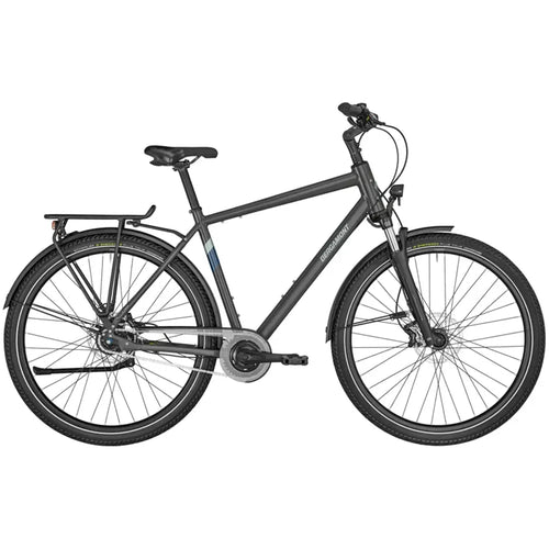 2024 Bergamont Horizon Plus N8 FH Gent Nexus Hybrid Bike in Grey