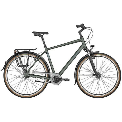 2024 Bergamont Horizon N8 CB Gent Nexus Hybrid Bike in Grey