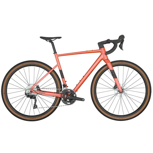 2024 Scott Speedster Gravel 40 Road Bike In Acid Orange