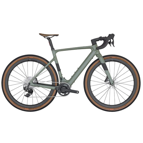 2025 SCOTT Solace Gravel eRIDE 20 Electric Gravel Bike in Beige