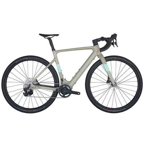 2025 SCOTT Solace Gravel eRIDE 30 Electric Gravel Bike in Green
