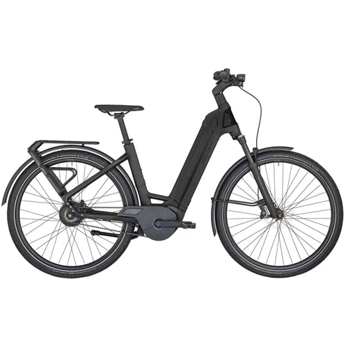 2024 Bergamont E-Ville Pro Belt 625Wh Electric Hybrid Bike in Green
