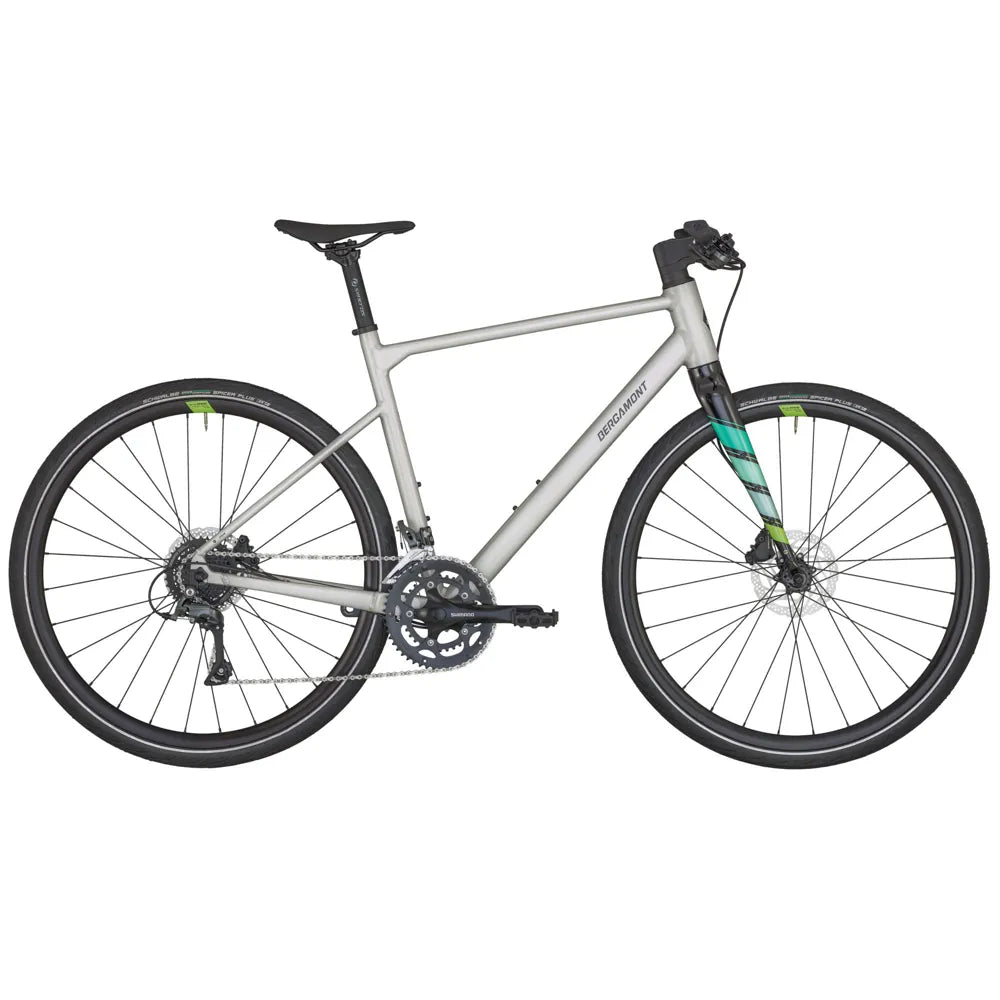 2024 Bergamont Sweep Claris Hybrid Bike in Silver
