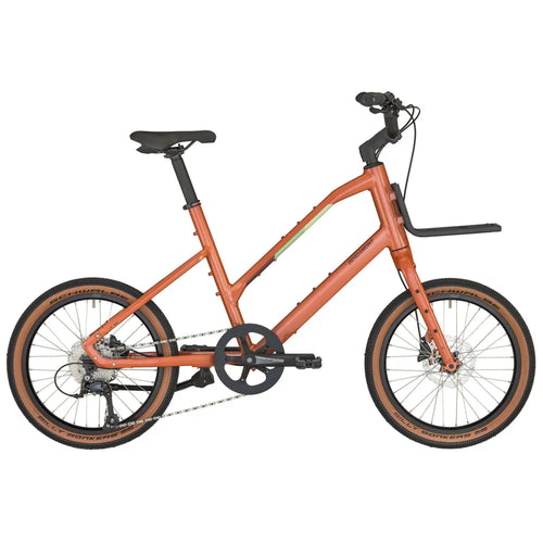 2024 Begramont Hans-Off Hybrid Bike in Red