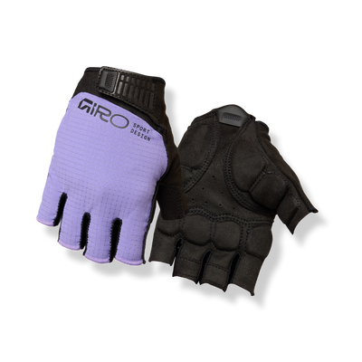 2026 GIRO Tessa II Gel Women's Road Cycling Gloves in Purple Haze