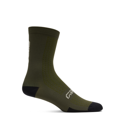 2026 GIRO HRC Team Unisex Cycling Socks in Dark Sage