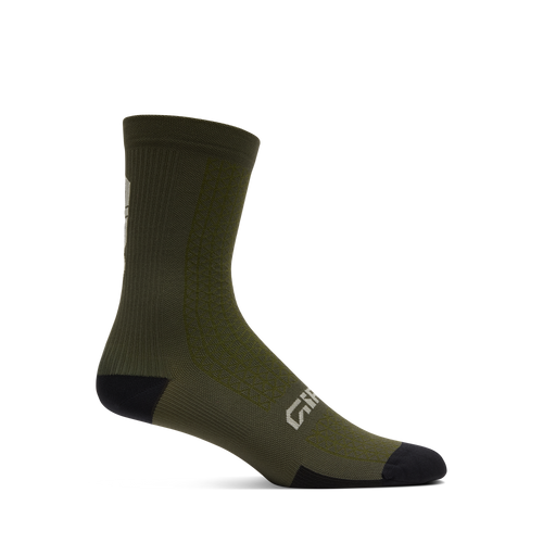 2026 GIRO HRC Team Unisex Cycling Socks in Dark Sage