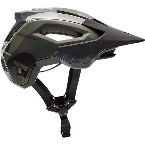 Fox Racing Speedframe Pro Camo Helmet in Green