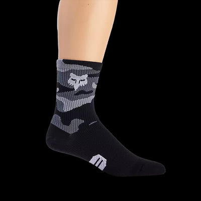 Fox Racing 6" Ranger Socks in Black Camo