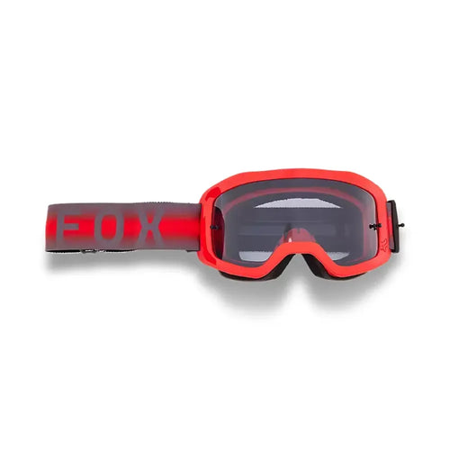 Fox Main Interfere Smoke Lens Goggles in Red