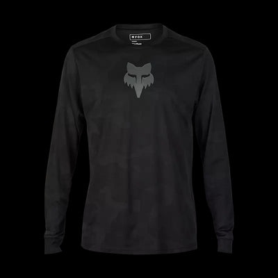 Fox Racing Ranger TruDri Long Sleeve Jersey in Black