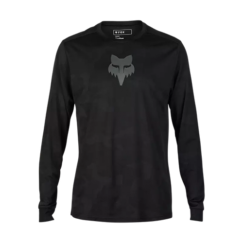 Fox Racing Ranger TruDri Long Sleeve Jersey in Black