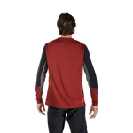 Fox Racing Defend Long Sleeve Jersey in Rust