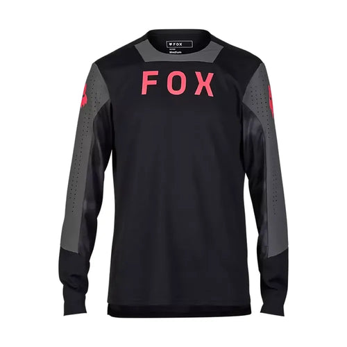 Fox Racing Defend Taunt Long Sleeve Jersey in Black