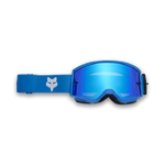 Fox Racing Main Mirrored Lens Goggles in True Blue