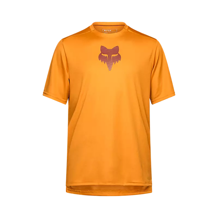 Fox Racing Ranger Short Sleeve Fox Head Jersey in Caramel