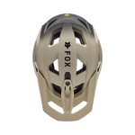 Fox Racing Speedframe Pro Backfade Helmet in Cream