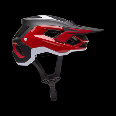 Fox Racing Speedframe Pro Defy Helmet in Fluorescent Red