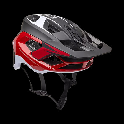 Fox Racing Speedframe Pro Defy Helmet in Fluorescent Red