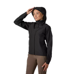 Fox Racing Womens Ranger 2.5-Layer Water Jacket in Black