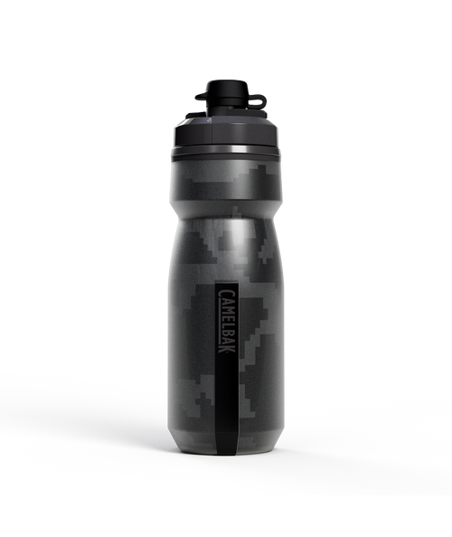 Camelbak Podium Dirt Series Chill 21Oz Cycling Drinks Bottle in Black Digi Camo