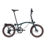 2026 Brompton G Line in Forest Green with Mudguards and Rack