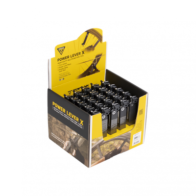 Topeak Power Lever X Display Box 25pcs in Black