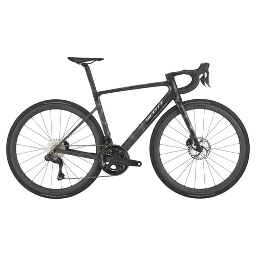 2025 SCOTT Addict RC 10 Ultegra Di2 Carbon Road Bike in Sunbeam Black