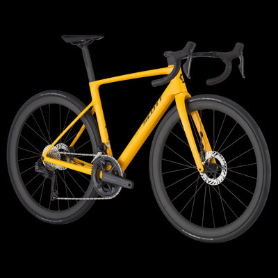 2025 Scott Addict RC 10 Carbon Road Bike in Yellow