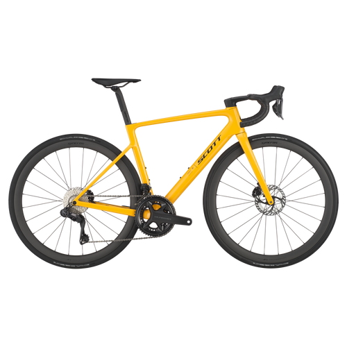 2025 Scott Addict RC 10 Carbon Road Bike in Yellow