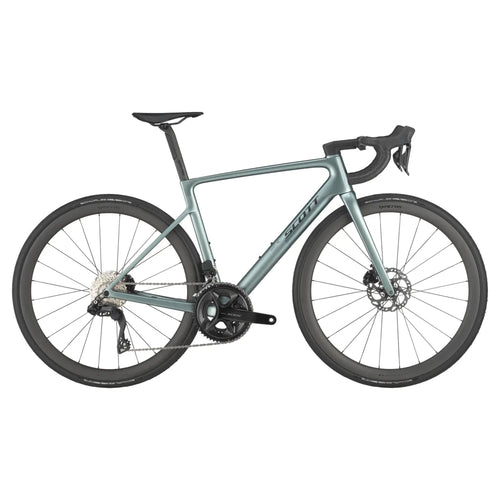 2025 SCOTT Addict RC 30 105 Di2 Carbon Road Bike in Whale Grey