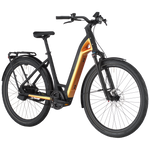 Bergamont E-Ville 10 Belt Electric Hybrid Bike In Yellow Sunrise-image-3