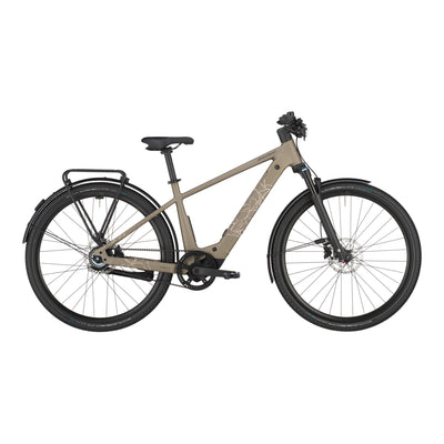 Bergamont Helix 10 Belt Electric Hybrid Bike In Warm Silver