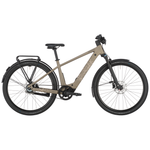 Bergamont Helix 10 Belt Electric Hybrid Bike In Warm Silver