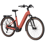 Bergamont E-Horizon Sport 20 Wave Electric Hybrid Bike In Metallic Red-image-3