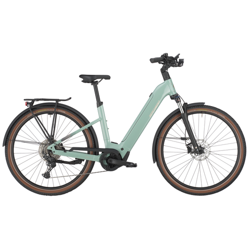 Bergamont E-Horizon Sport 20 Wave Electric Hybrid Bike In Sage Green