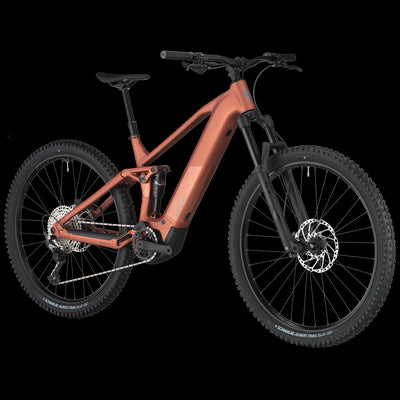 Bergamont E-Revox Fs 20 Electric Mountain Bike In Dark Red-image-3