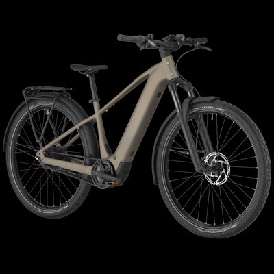 Bergamont E-Revox Tour 10 Belt Electric Mountain Bike In Warm Silver-image-3