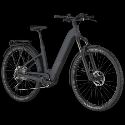 Bergamont E-Revox Tour 20 Wave Electric Mountain Bike In Flaky Black-image-3