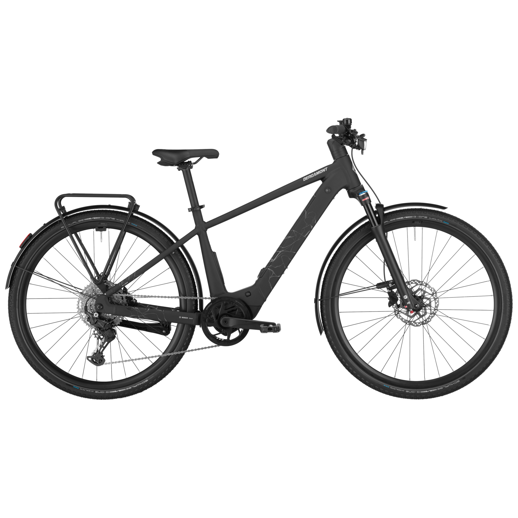 e bike bergamont fully Bergamont Helix 20 Electric Hybrid Bike In Black Matt