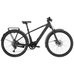 Bergamont Helix 20 Electric Hybrid Bike In Black Matt