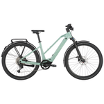 Bergamont Helix 20 Slope Electric Hybrid Bike In Sage Green