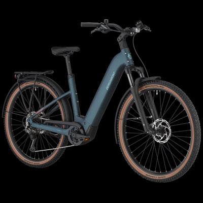 Bergamont E-Horizon Suv 30 Wave Electric Hybrid Bike In Petrol Blue-image-3