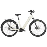 Bergamont E-Horizon Tour 20 Belt Wave Electric Hybrid Bike In Off White