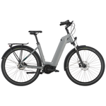 Bergamont E-Horizon Tour 30 Belt Wave Electric Hybrid Bike In Titanium Silver