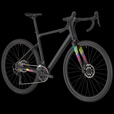 Bergamont Grandurance 6 Gravel Bike In Black Matt-image-3