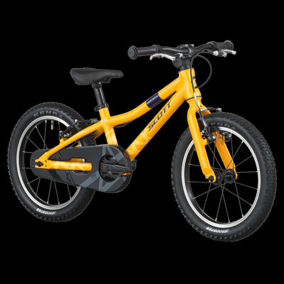 2025 Scott Contrail 160 16 Inch Kids Bike in Yellow