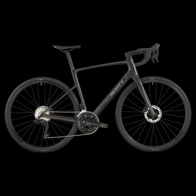 2026 Scott Addict 40 Road Bike In Carbon Black