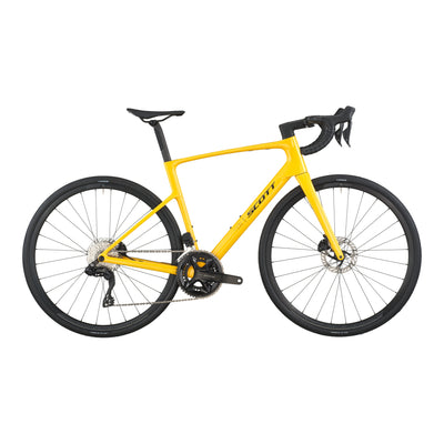 2026 Scott Addict 40 Road Bike In Vivid Yellow