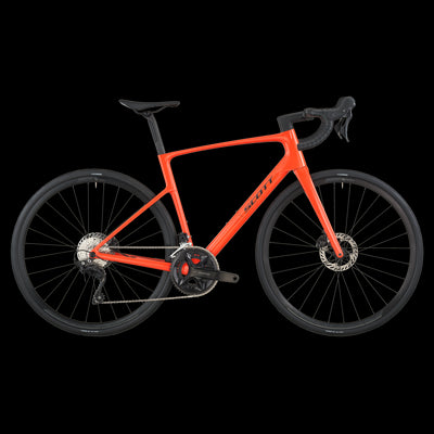 2026 Scott Addict 50 Road Bike In Flame Orange